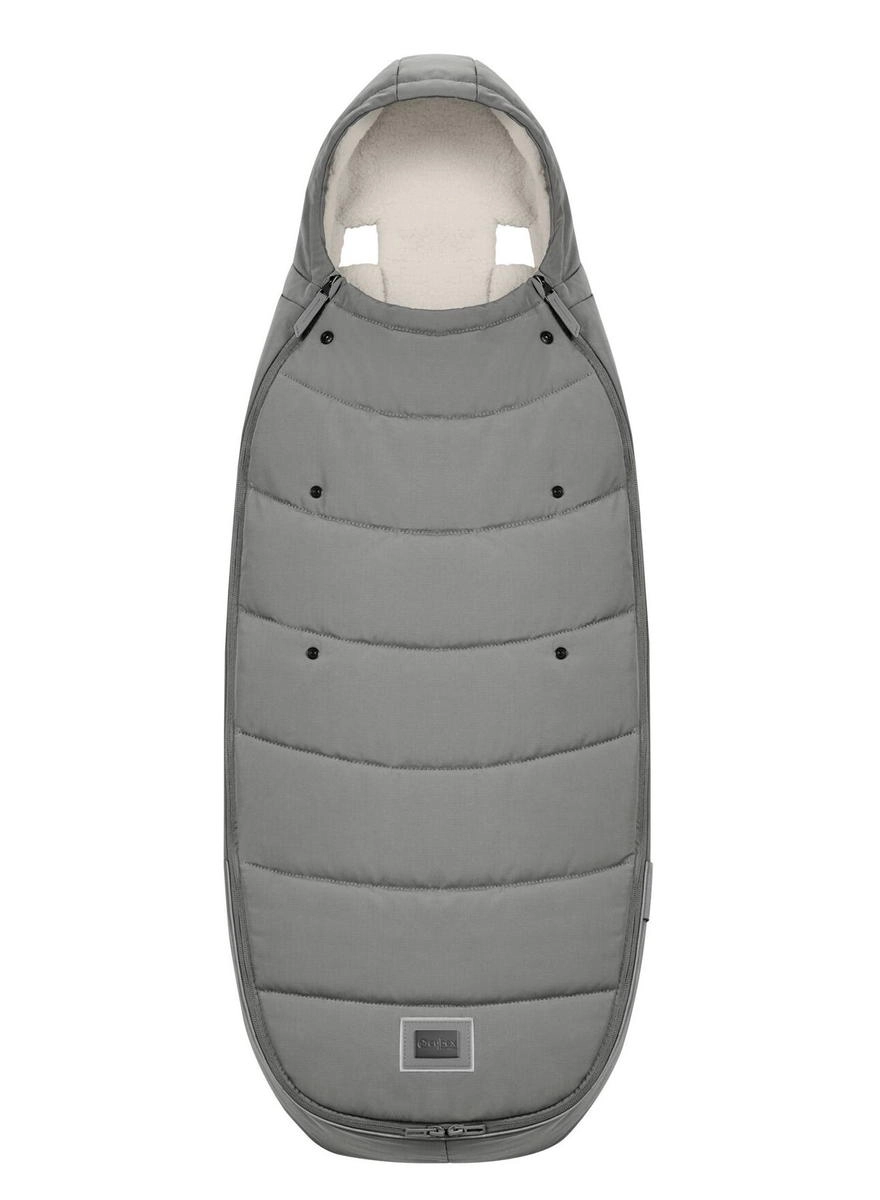 Теплый конверт в коляску Cybex Platinum Footmuff (Mirage Grey)