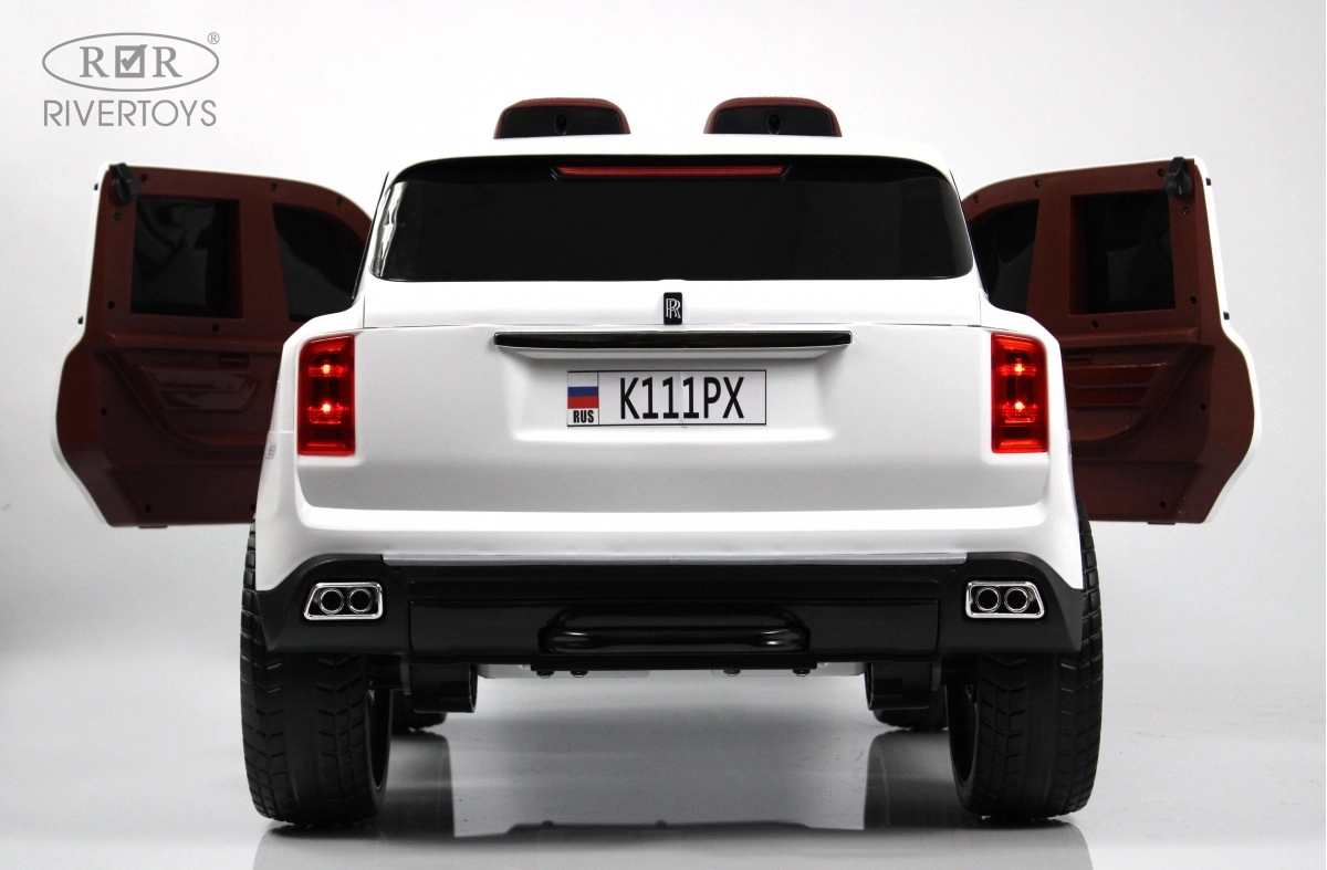 Детский электромобиль RiverToys K111PX белый pygkfo2c62mp8o07vgba094bfibqze1x