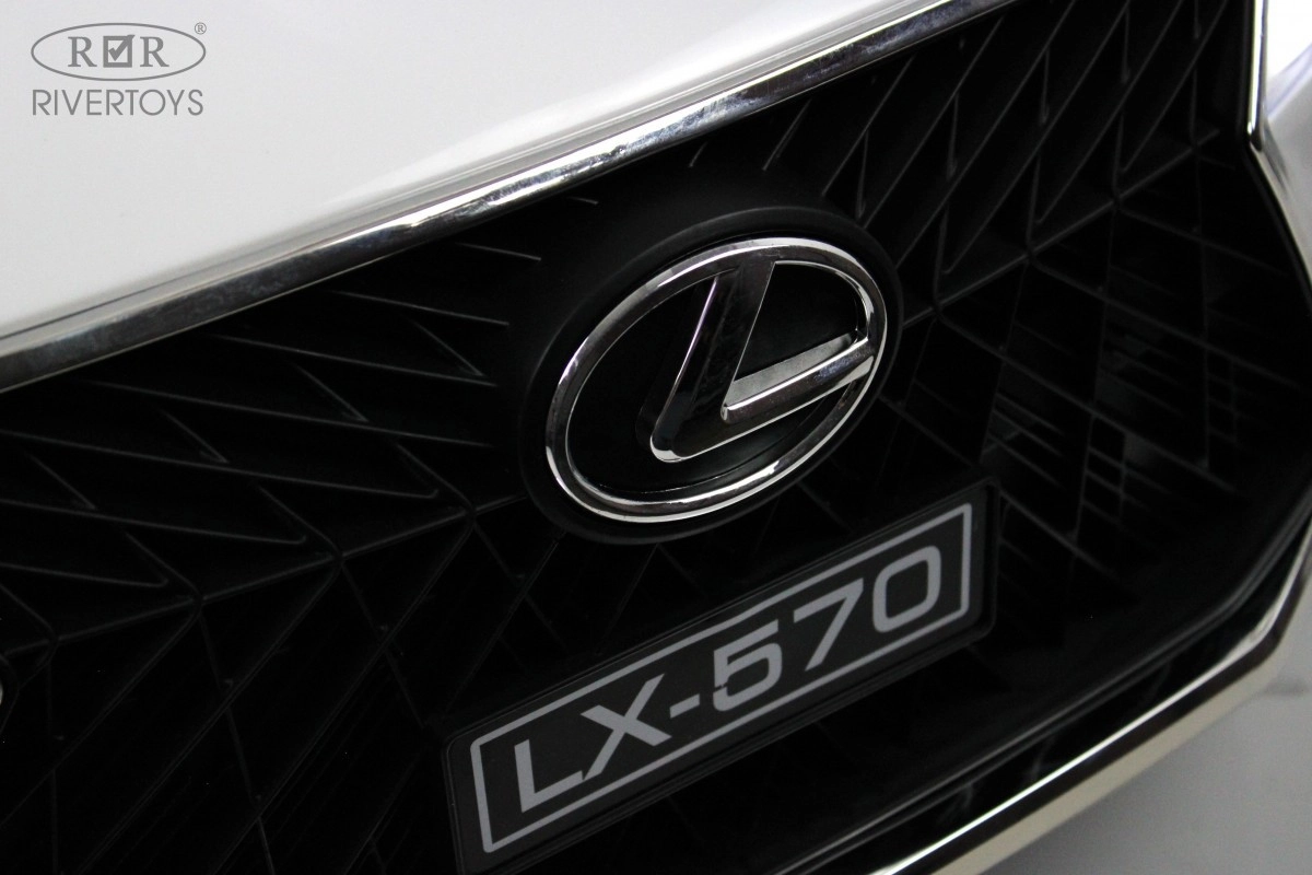 Детский электромобиль RiverToys Lexus 570 E555EE белый 0hqmlmg7mr7lirsas4i7xj9o1v100gq3