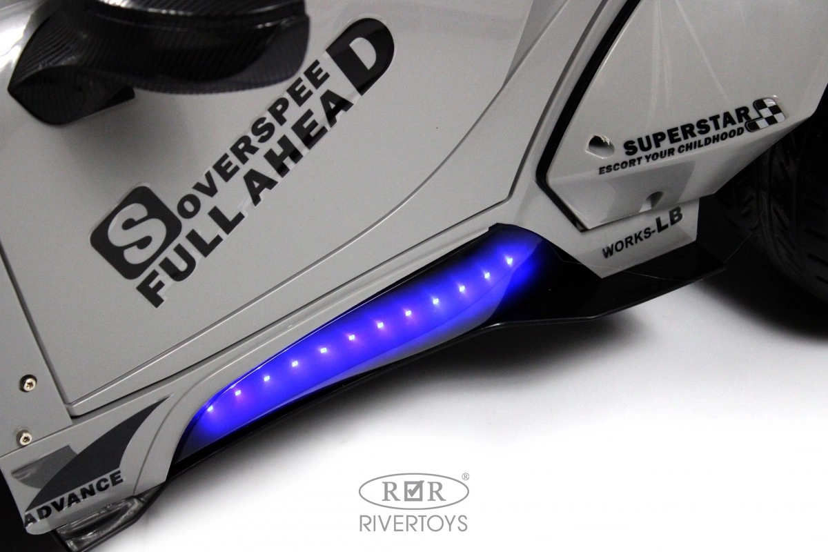 Детский электромобиль RiverToys G007GG серый 00fi7avvice6scoso1wxo58rs0ju0puw