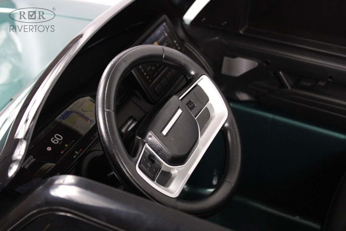 Детский электромобиль RiverToys Y999YY зеленый глянец 7779wyoil0gd8acpyym53dqzrv48fe3e