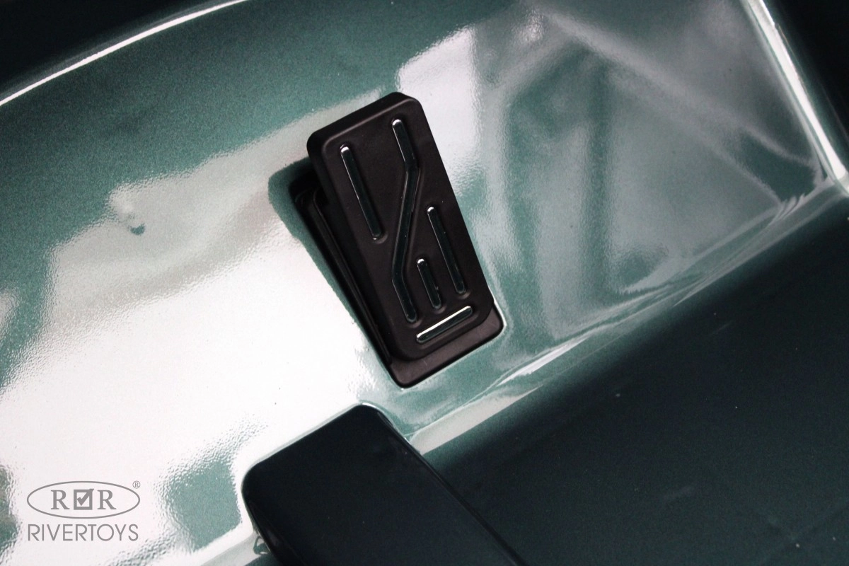 Детский электромобиль RiverToys Y999YY зеленый глянец fda3lgljuewqt27di04jcrcsyd78yt9b