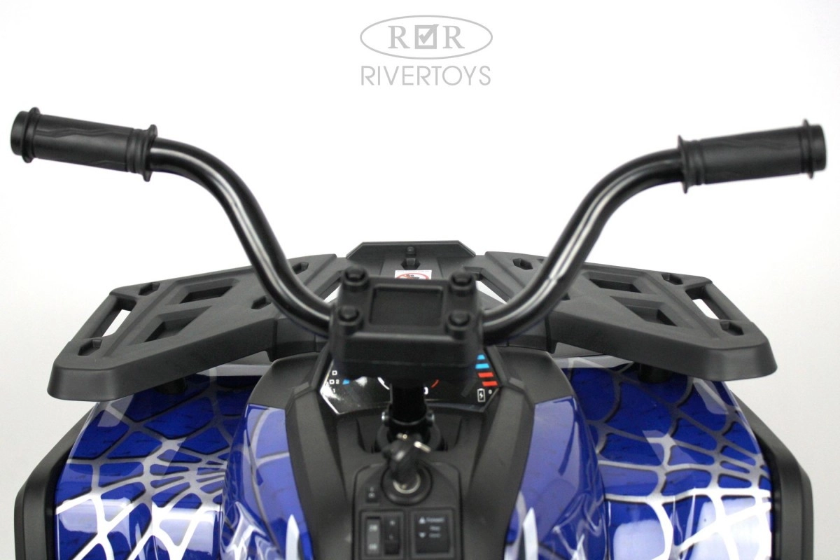 Детский электроквадроцикл RiverToys H999HH синий Spider x3xm19c8cu1erc1vf4qqtdpnt0wpnair