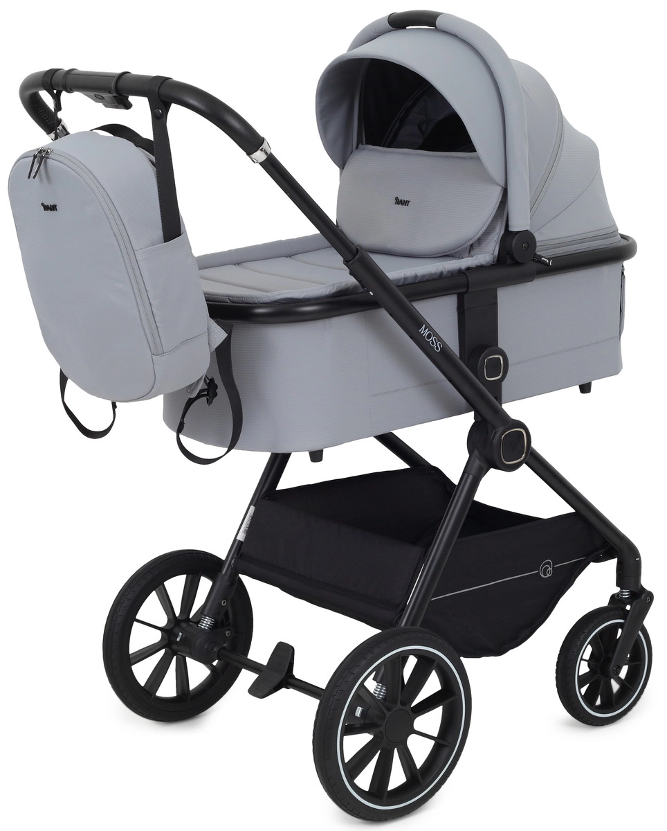 Коляска 2 в 1 RANT MOSS (Grey)