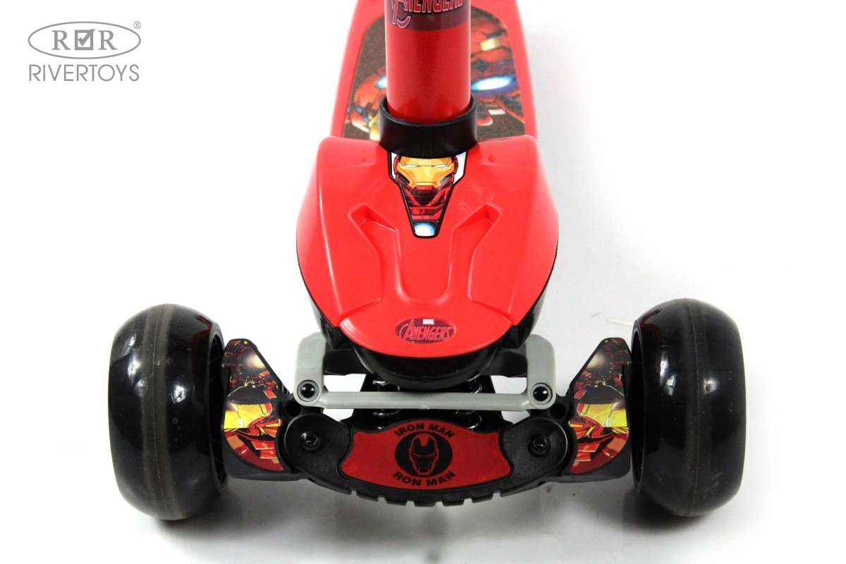 Детский самокат RiverToys HB-Q3 красный 1m527wlutigig1wum6v29mmqyip3papz