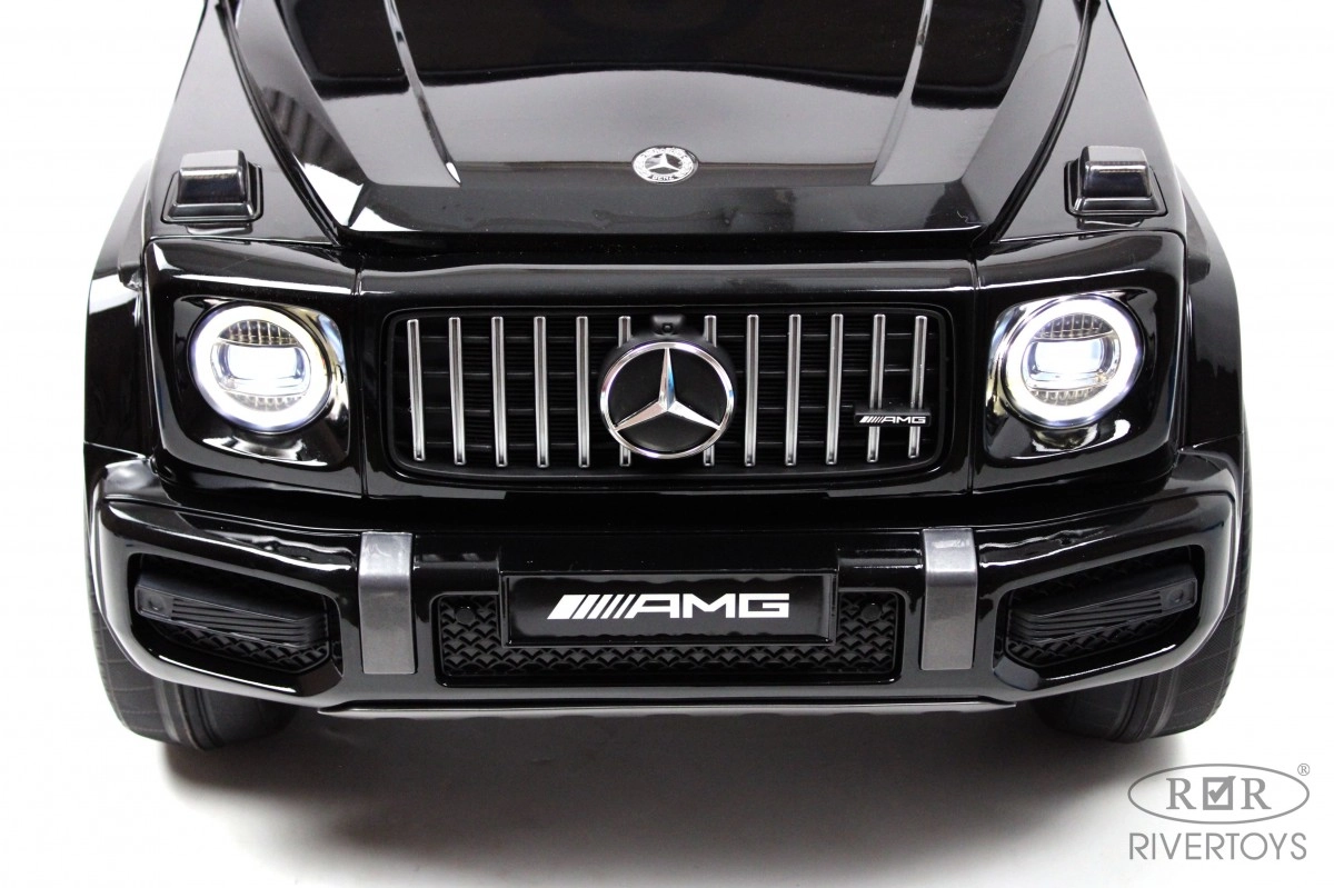 Детский электромобиль RiverToys Mercedes-AMG G63 K999KK черный глянец 9myozojvye1jaf3tt6ll9nra2zcgr72z