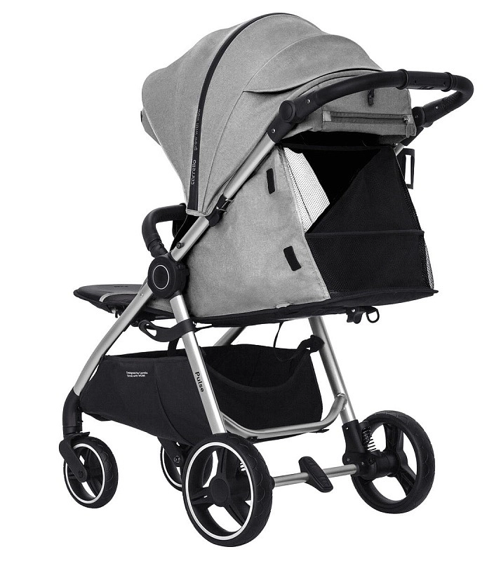 Коляска прогулочная Carrello Pulse CRL-5507 2024, Pearl Grey (Серый)3