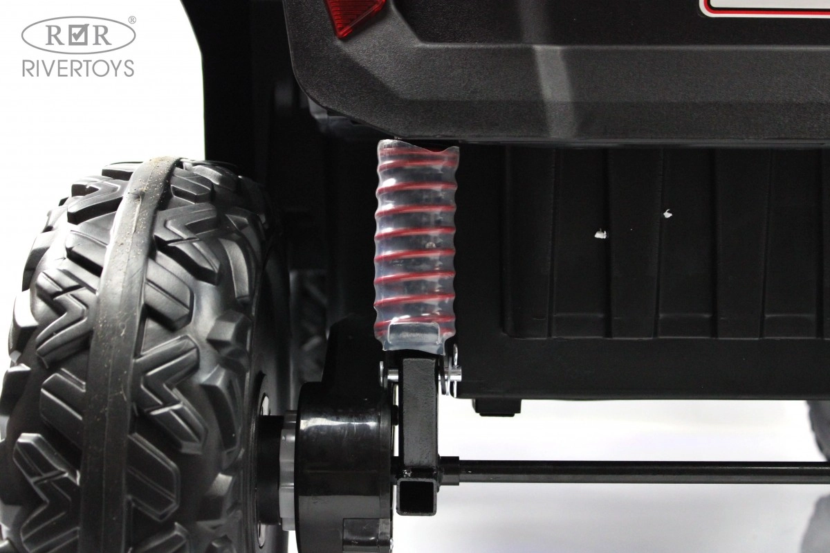 Детский электромобиль RiverToys T777TT 4WD черный Spider 3z2ju7w7xqgt5vaixvune7sozq9ju56w