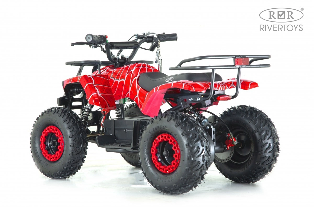 Детский электроквадроцикл RiverToys TIKI LUX красный спайдер y9z9xuybo9kjwlu0pctceickztmvrqdn