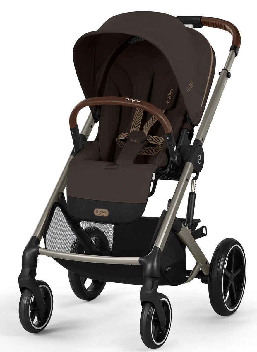 Прогулочная коляска Cybex Balios S Lux TPE (Chocolate Brown)