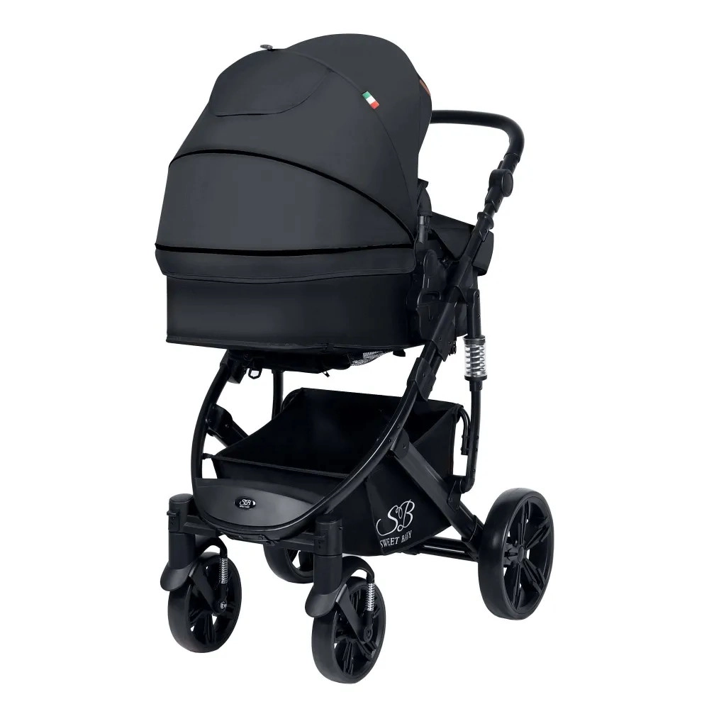 Коляска-трансформер Sweet Baby Comfort Black Black Black ya9o7z1bgjjlg7fv8tlkzfji9oyz3148