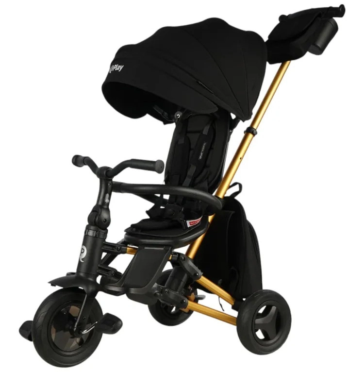 Велосипед трехколесный Qplay S700-17 RIDER SL (Black)