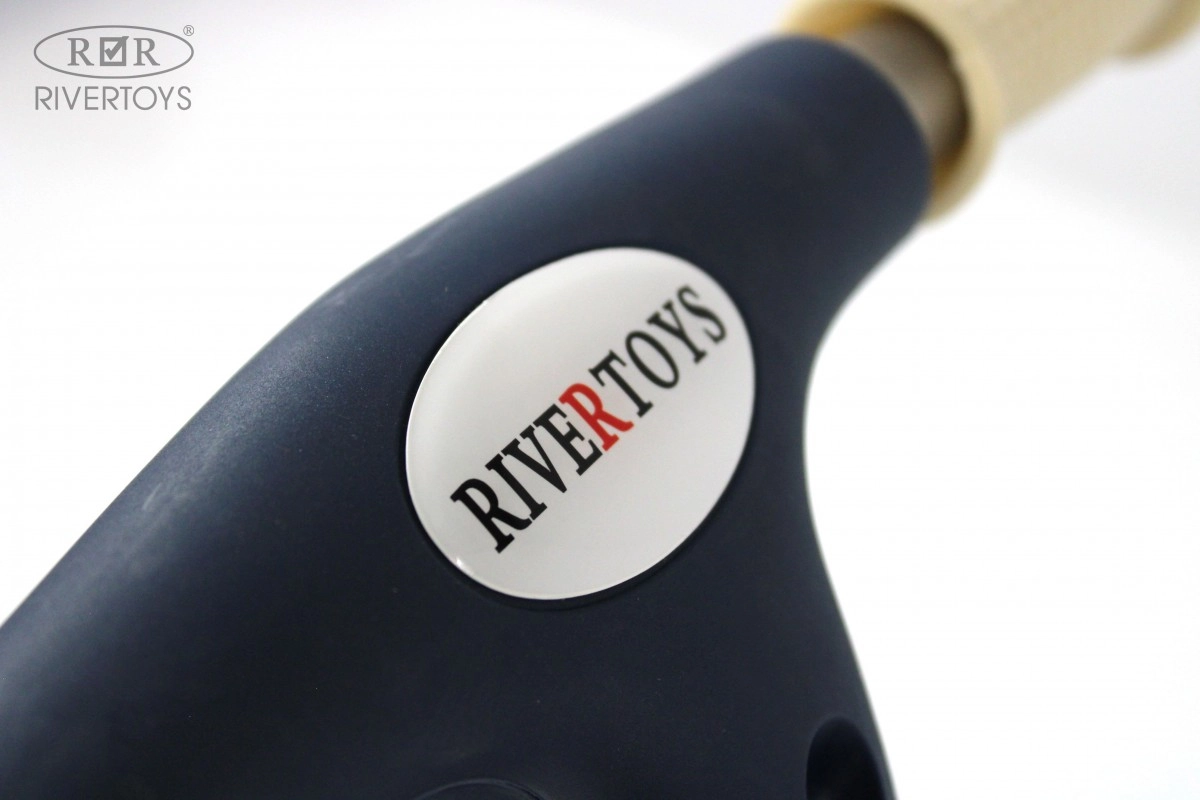 Детский беговел RiverToys HB-002 сине-белый zujf9h2d4vrz8z5fdbhofa5iazhiz2pj