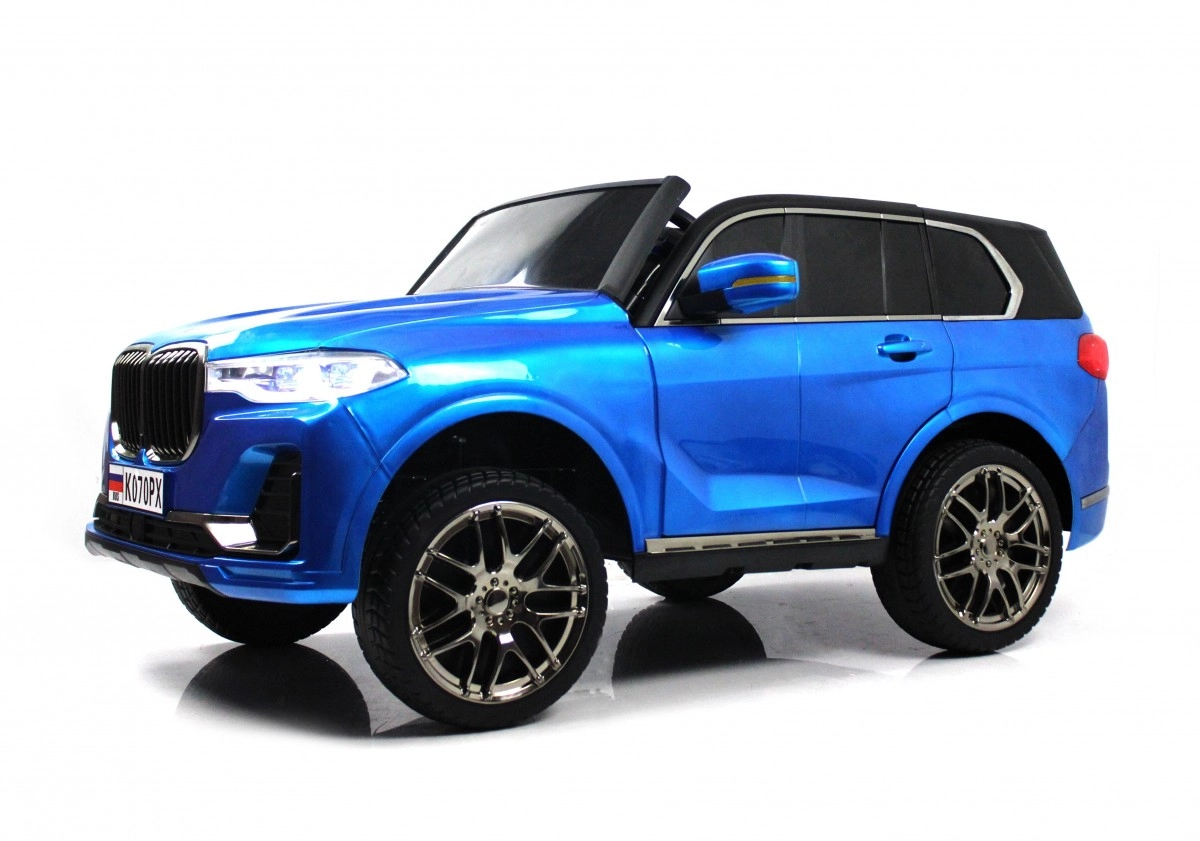 Детский электромобиль RiverToys K070PX синий глянец su10b1yujl1i60hciy6niqtvzov35xsd