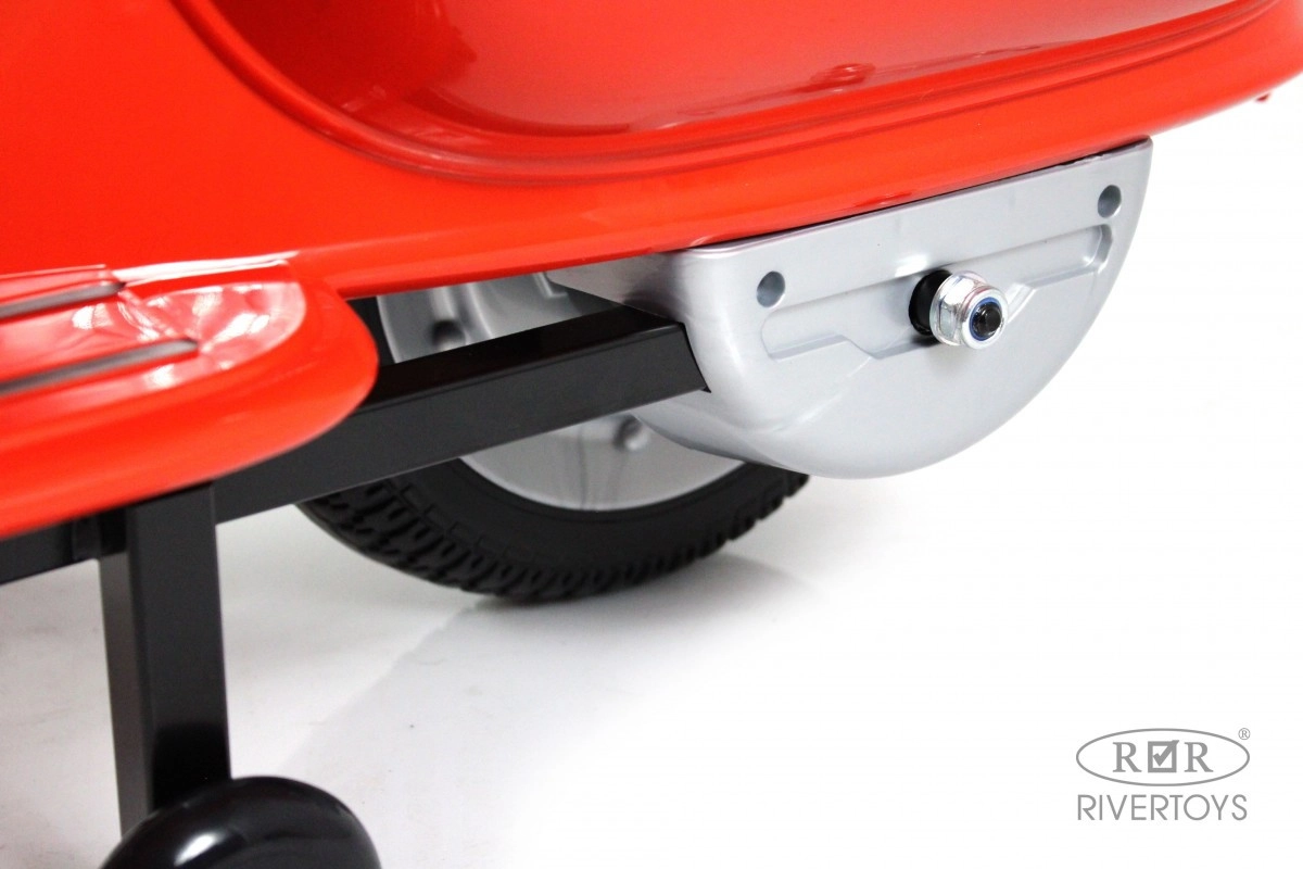 Детский электроскутер RiverToys VESPA M888MM красный p5xdti17obv7budft84578ijy1iz3lcb