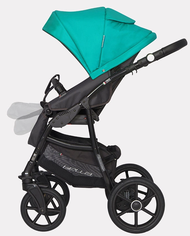 Детская коляска Riko Basic Bella 3 в 1 03 серый-малахит iyeawrnu36kfs2hblf4qh3v1l81mb624