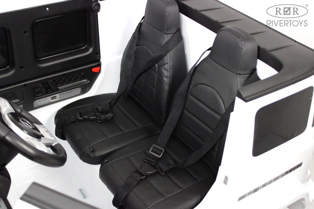 Детский электромобиль RiverToys Mercedes-AMG G63 (S307) белый hmfdnsnwnn8oxowg008k20e6sa3wlyj3