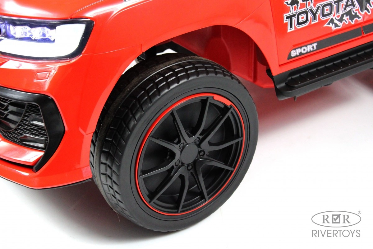 Детский электромобиль RiverToys G555GG красный v1csk4ms10bv6voep6uo5u6ky9vj82dz