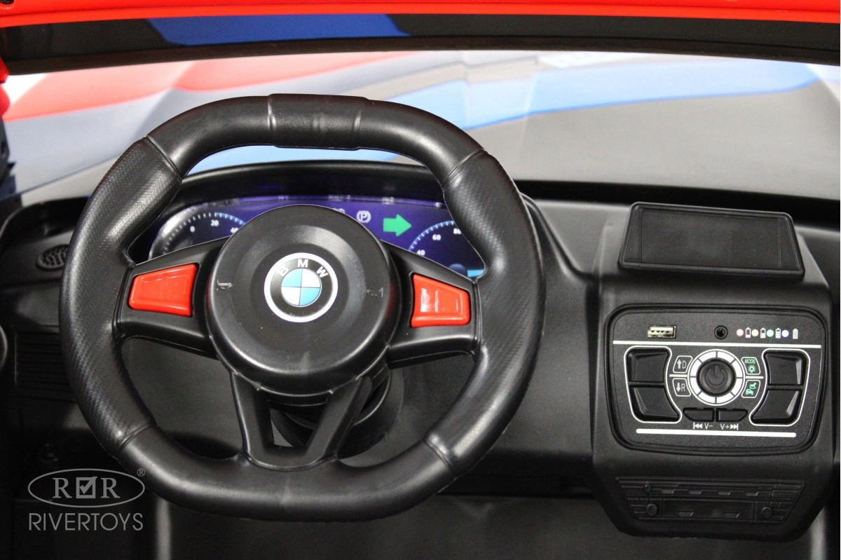 Детский электромобиль RiverToys K007AM черный 36kfaxau9ec37082k4itimzg5p1xx9t2