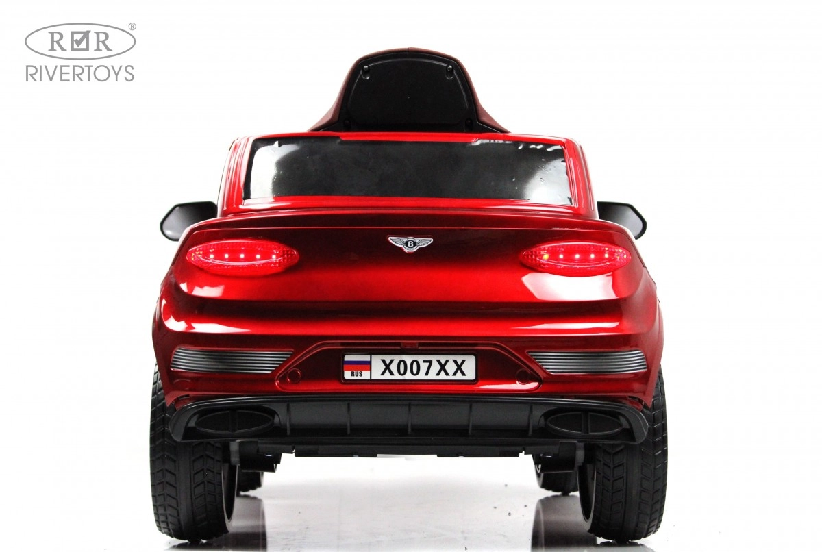 Детский электромобиль RiverToys X007XX красный глянец 2gh4lt295n35eu28vdwl1xnms074y9sf