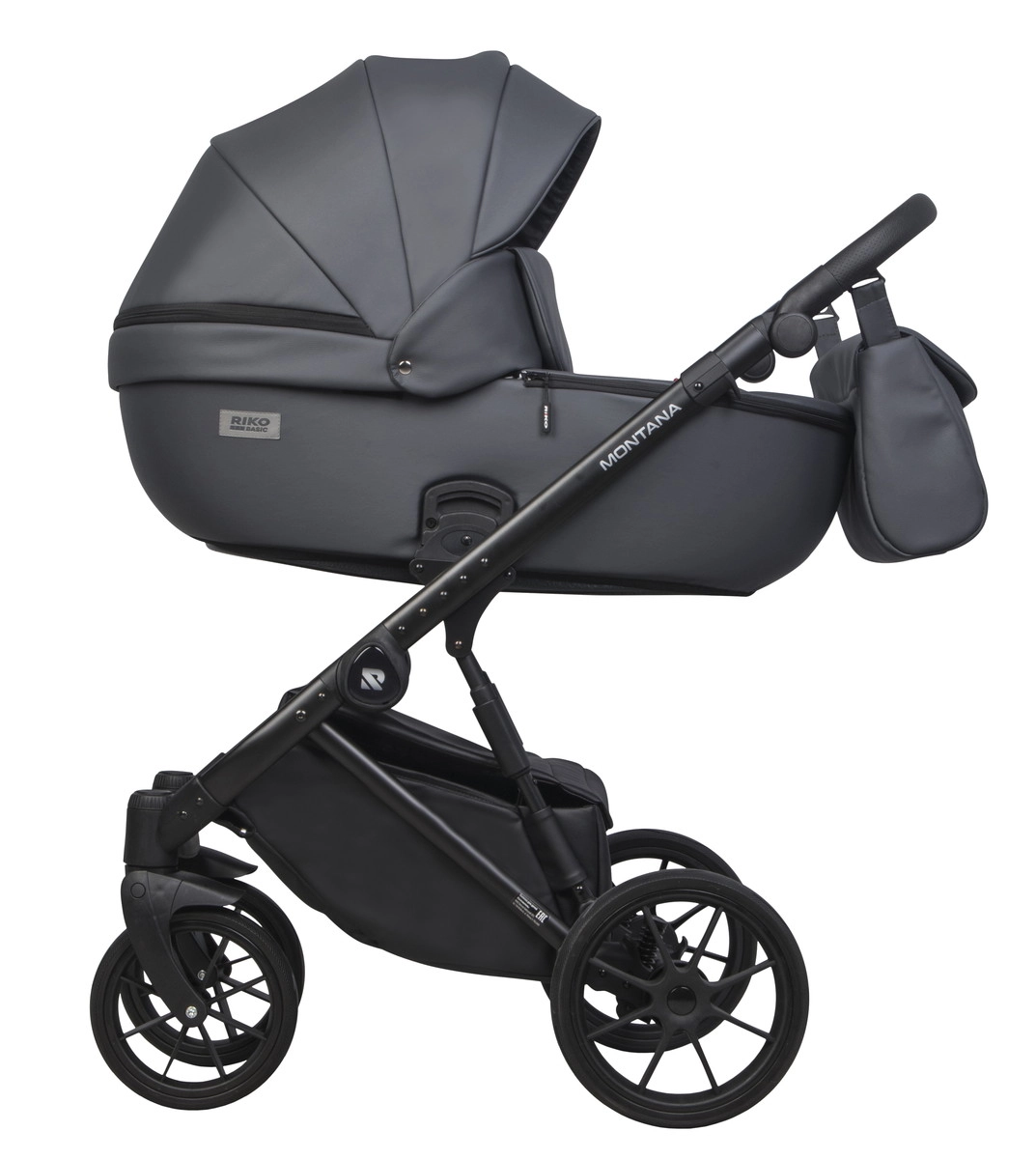 Коляска 3 в 1 RIKO BASIC MONTANA ECCO 24 Graphite (графит) qtmy04nhsyqzmixsc3h7op8vxwieyq2p