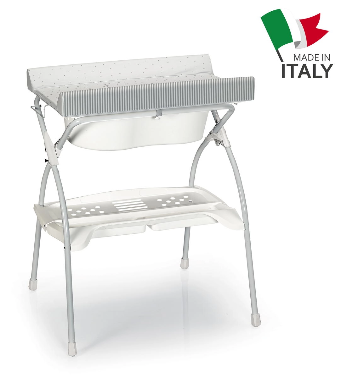 Пеленальный столик BabyLand by RAL-GOM New Rodi 2 в 1 Белый (Little Sea) nr1scw3tqxvni40bjmu60jmtai3anzk2