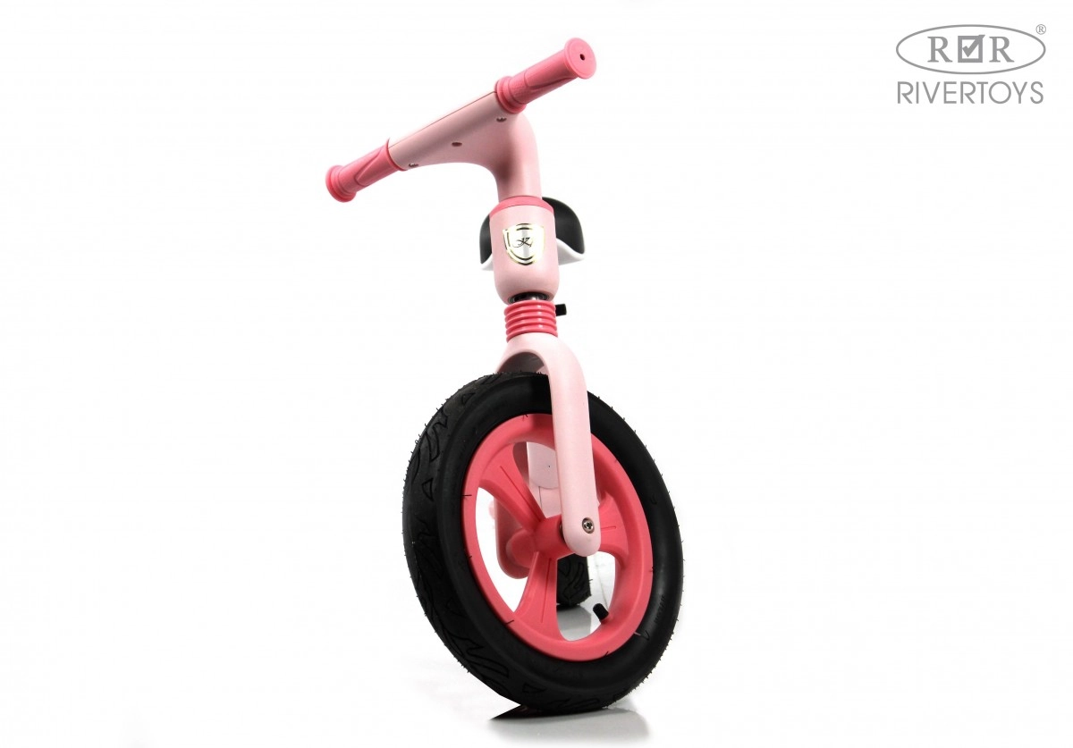 Детский беговел RiverToys М002БХ розовый w2ki7em3u3sl6nbqdvny5yqbeduy3c2r