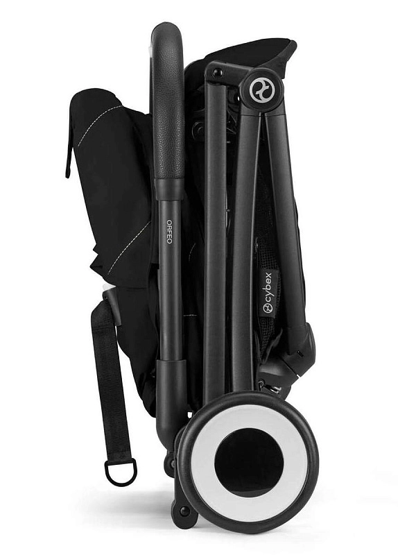 Прогулочная коляска Cybex Orfeo BLK Magic Black с дождевиком и бампером7