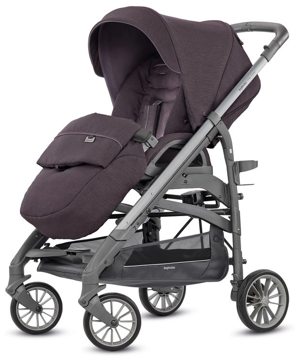 Коляска-трость Inglesina Trilogy Maroon Glace (серое шасси) 1ebde3bd775ffa3e35c2895f8b9a11fe