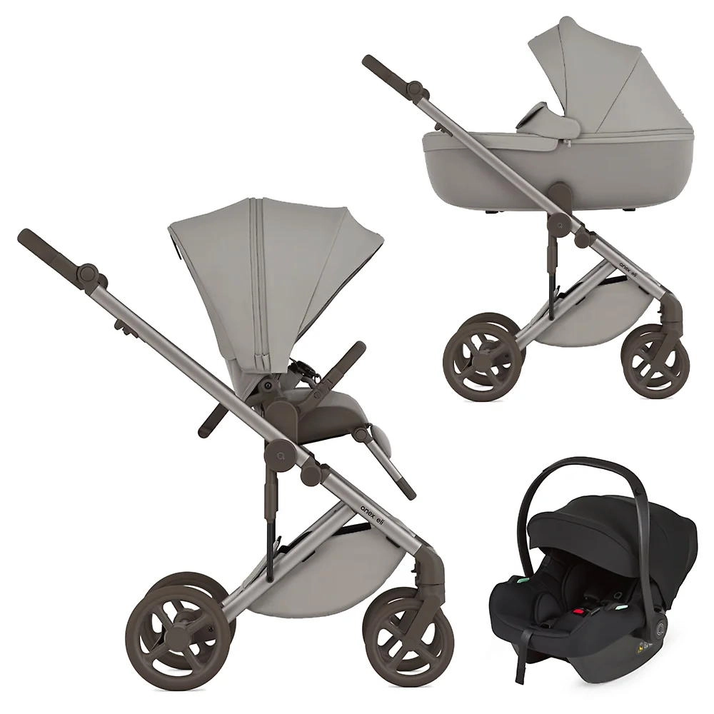 Коляска 3 в 1 Anex Eli без адаптеров ((el-09) Granti)