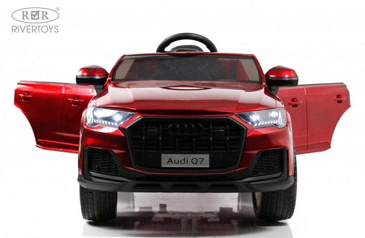Детский электромобиль RiverToys AUDI Q7 HL678 красный глянец b06gvzu7f479qmwh9pzrptq46lzgmu25