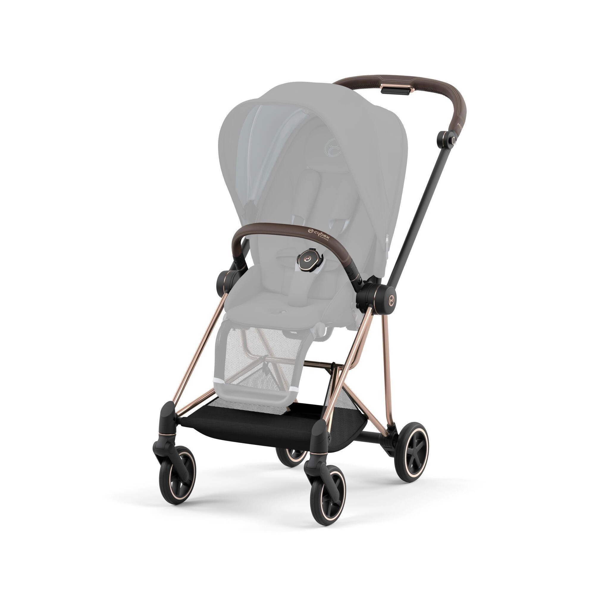 Cybex Mios V3 прогулочная коляска Leaf Green, Rose Gold доп7