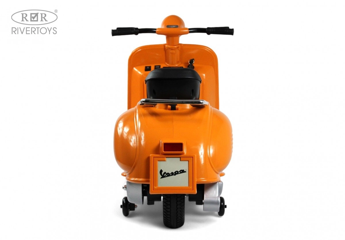 Детский электроскутер RiverToys VESPA M888MM оранжевый b1y5j5lmgeok1q6mi34ixnuvznqkm0t4