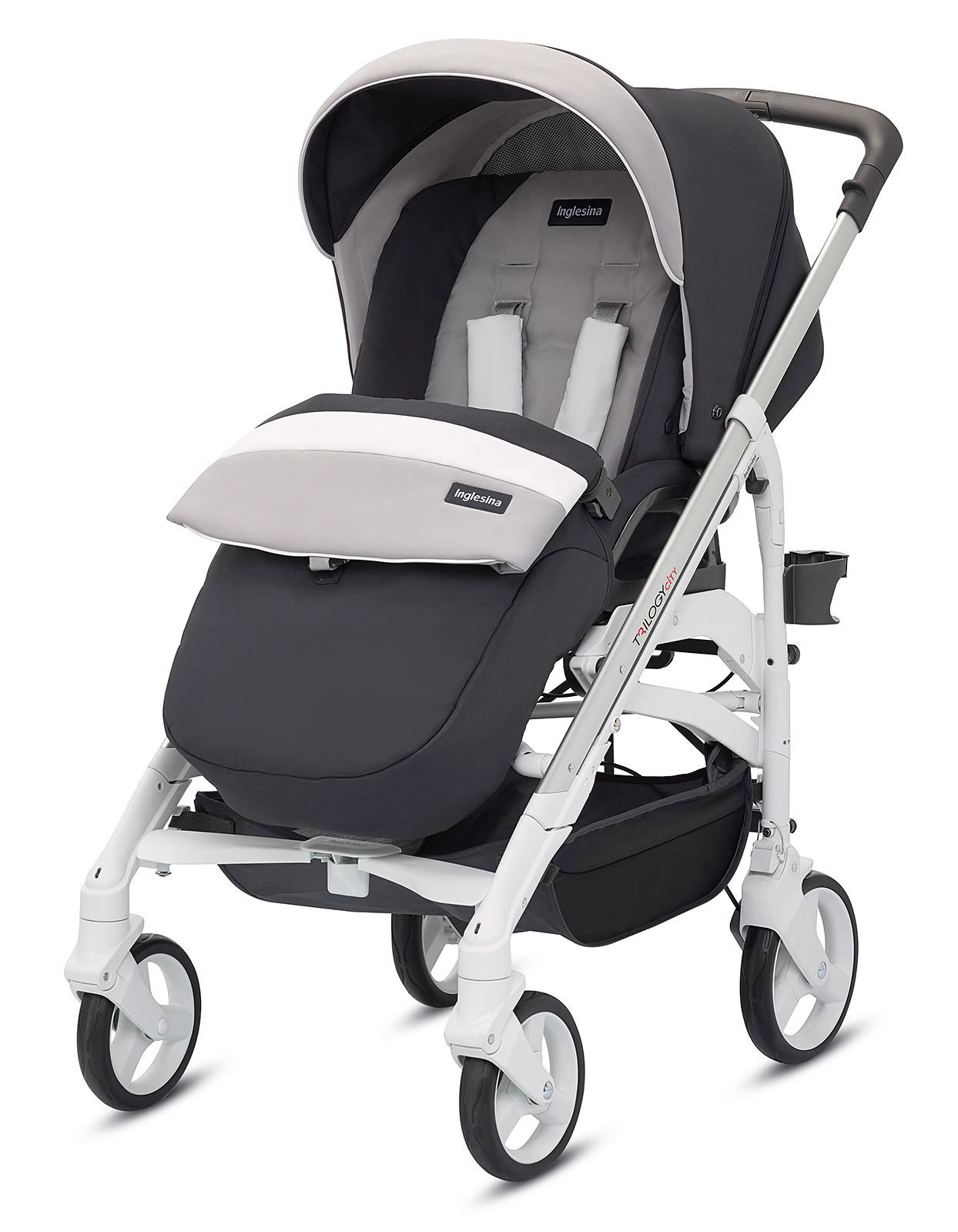 Коляска-трость Inglesina Trilogy Grafite (белое шасси) 2500e83f4a45c26a0c73451646604cba