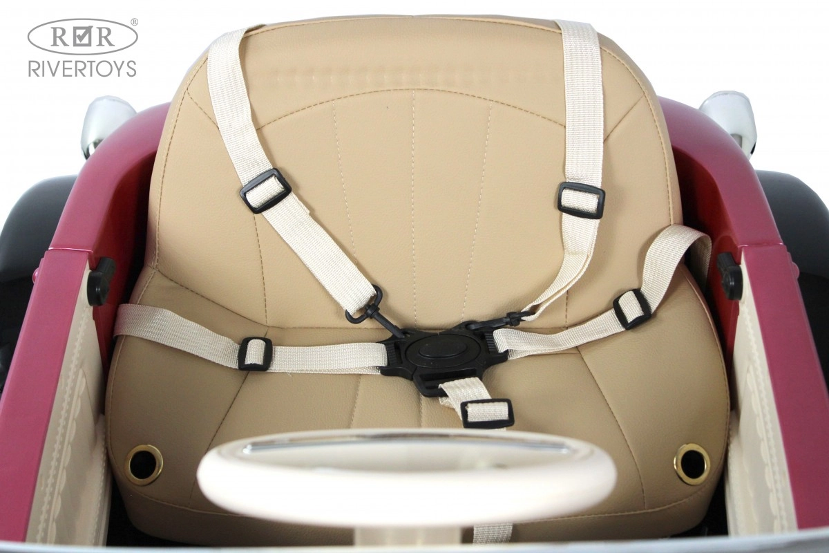 Детский электромобиль RiverToys X005XX черно-розовый 4t18sz85q6y4rerfcerypetsf804qcg4