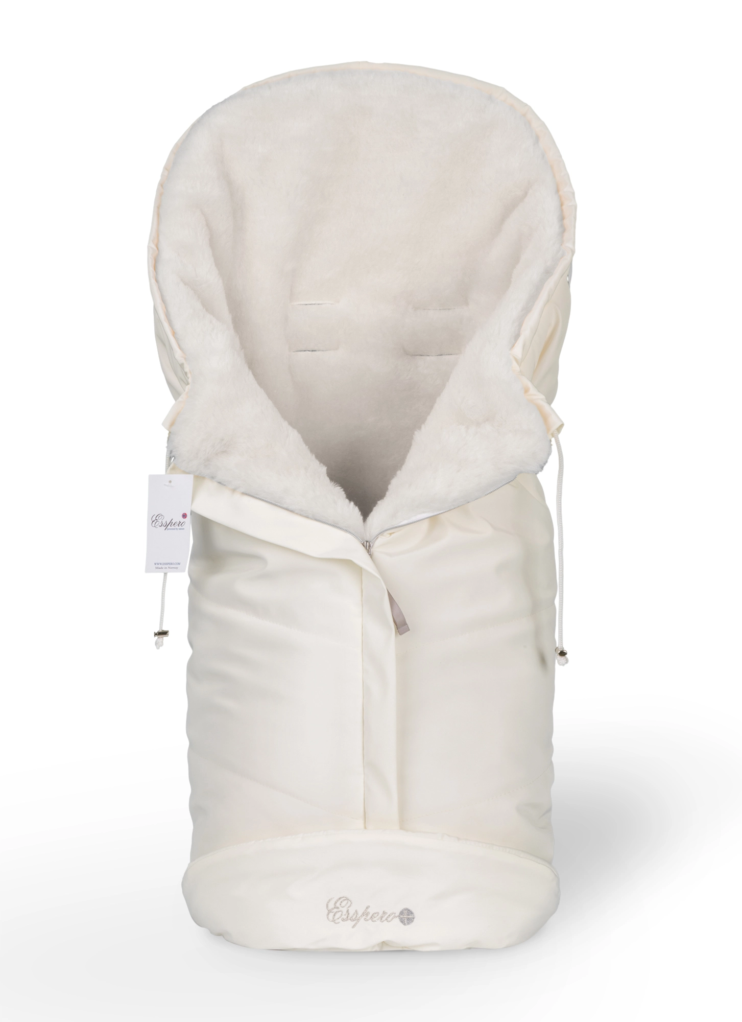 Конверт в коляску Esspero Sleeping Bag White (натуральная 100% шерсть) Beige 1460c66c6286133119a17488d11cfe20