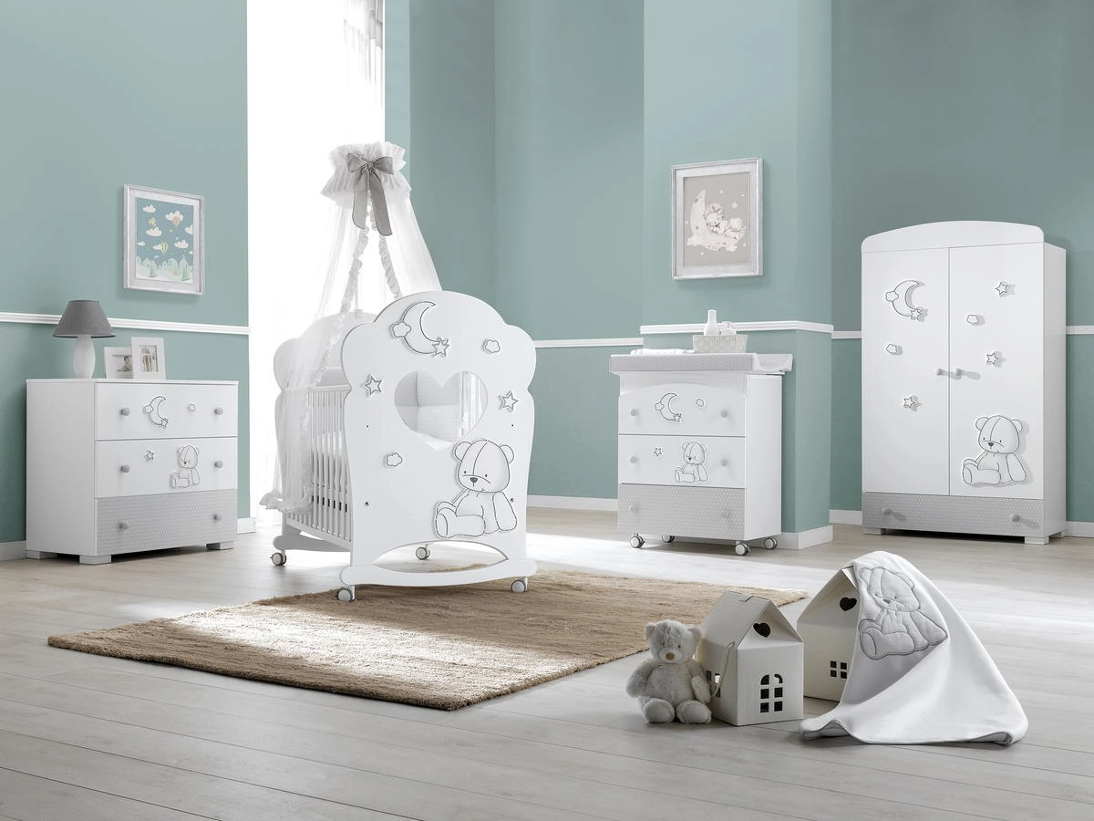 Пеленальный комод Erbesi Stella Белый/Серый esyr9vc5wabk6tvjz3pso5nputyp2svl