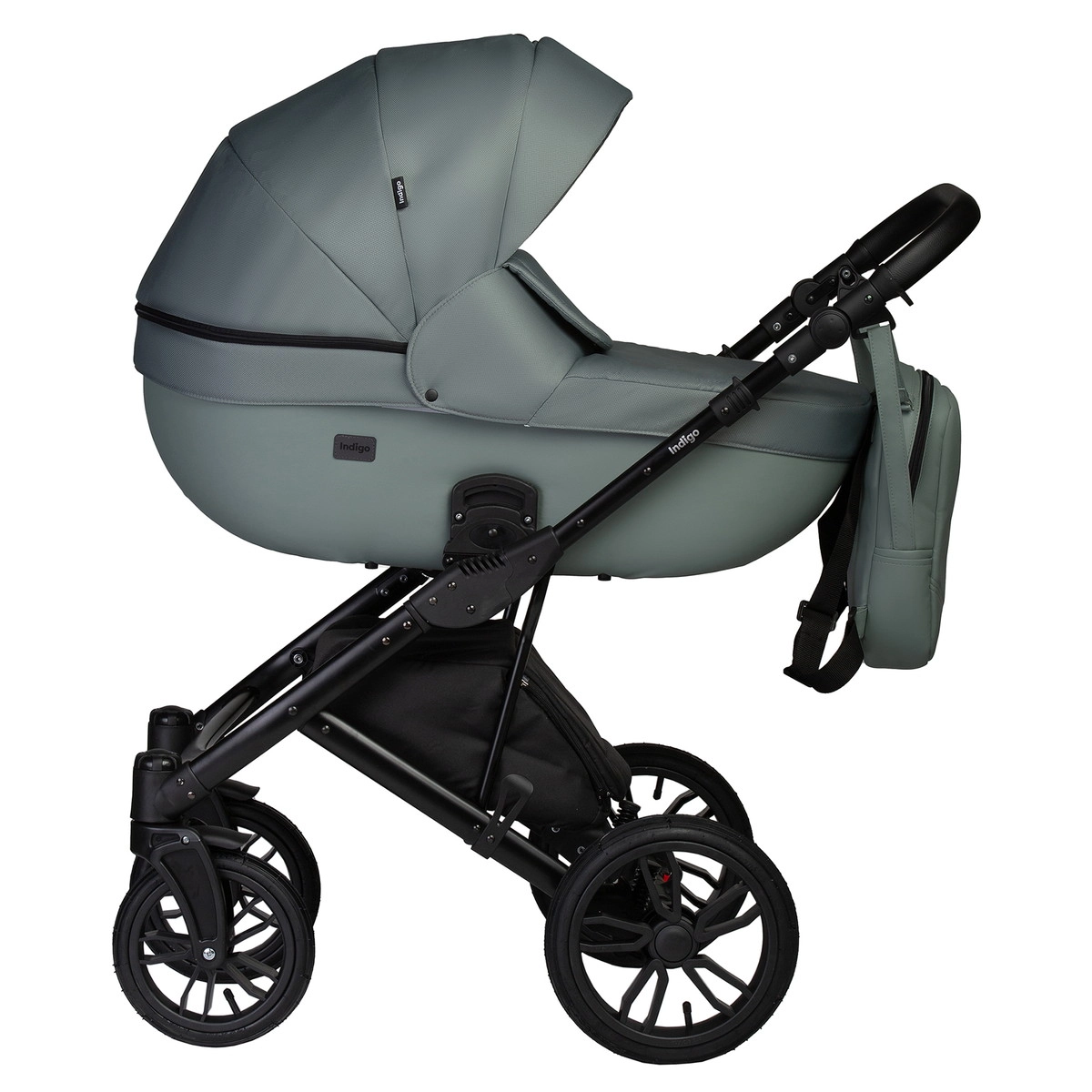 Детская коляска Indigo Mio S 2 в 1 07 шалфей кожа+шалфей 4ca3elw3o9z9871n7tkclj33ejn2fftm