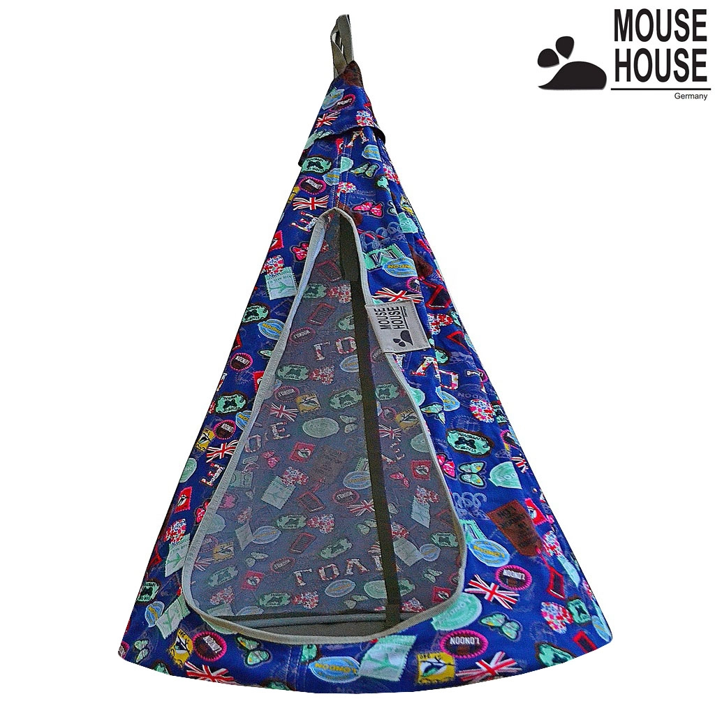 Гамак MOUSE HOUSE диаметр 80 см Бирки синие a8c6557806a78cba1e870f76a201b00a