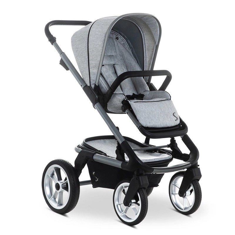 Прогулочная коляска Moon Solitaire Light Grey 1936e8d39c3db92ea2adfbc60258987a