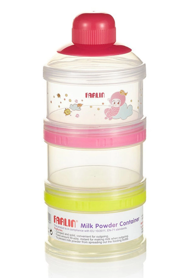 Набор сборных контейнеров для молока и питания Farlin, 3 шт. без крышки Розовый 108101037-nabor-sbornih-konteinerov-dlya-moloka-i-pitaniya-farlin-3-sh
