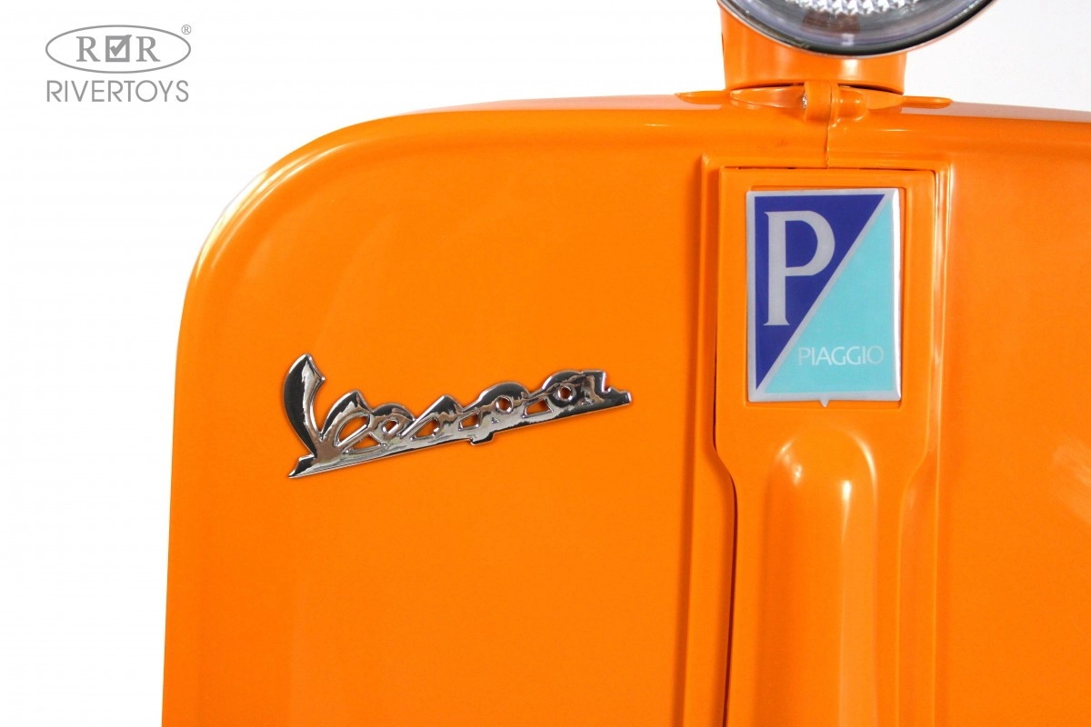Детский электроскутер RiverToys VESPA M888MM оранжевый pknv8ar85l0k2xsoqer53sqjbc1tbotx