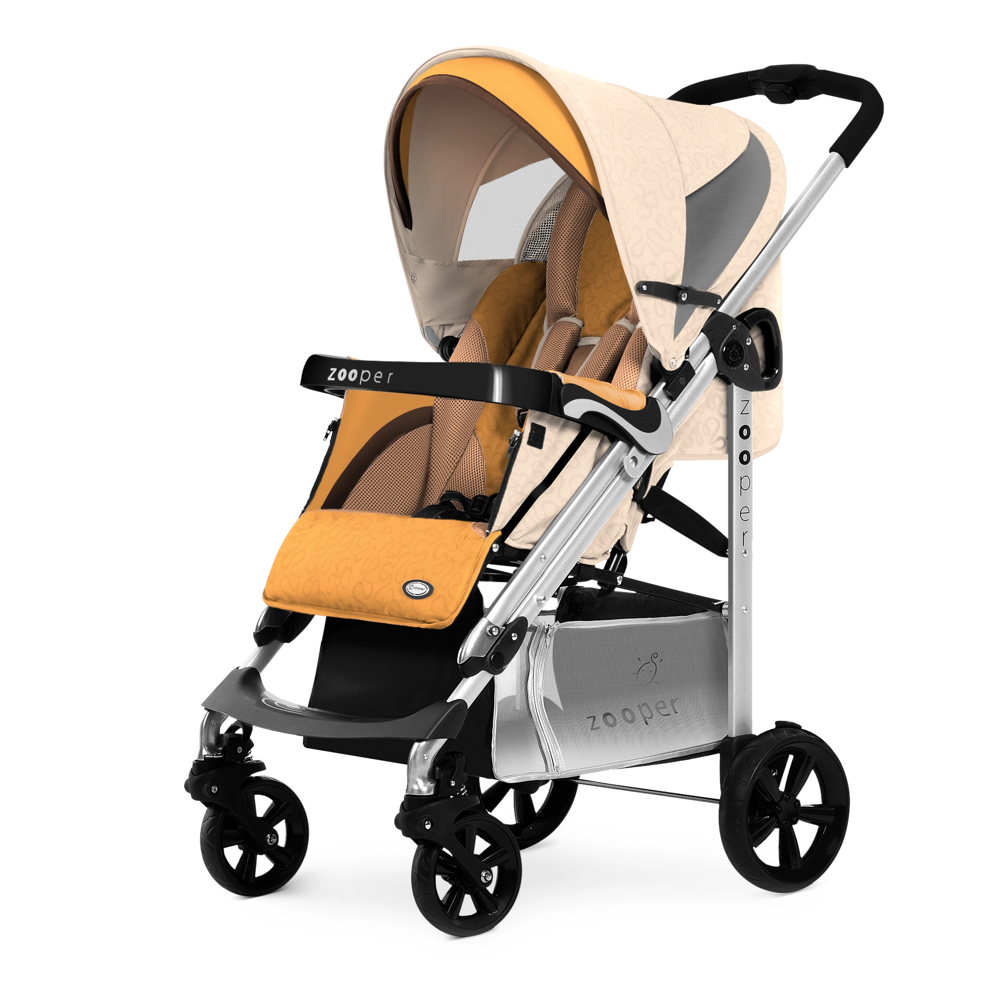 Прогулочная коляска Zooper Z9 Smart (Flax Brown)