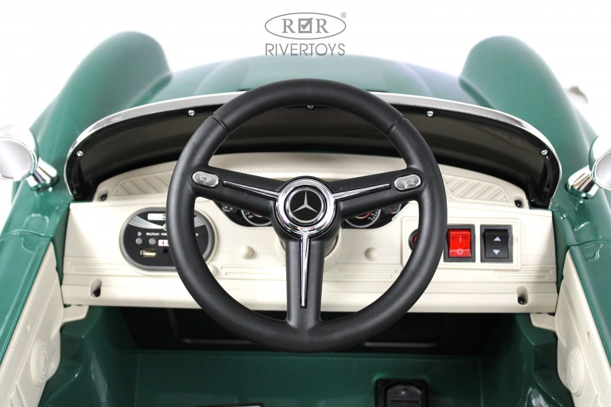 Детский электромобиль RiverToys C555MC зеленый k6cq0u9nya86ddfpoggpqzznqqe4qjl0