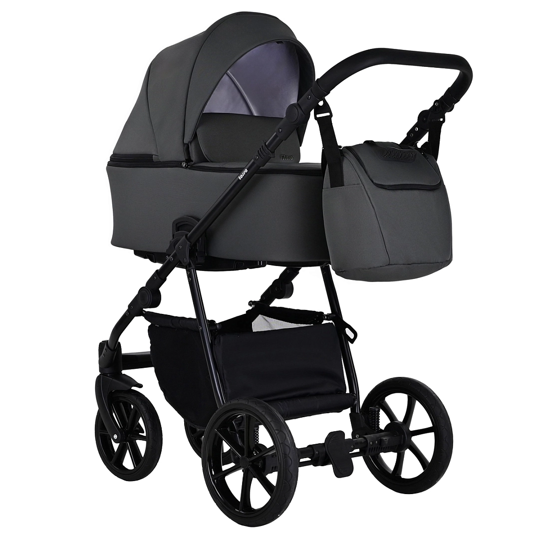 Коляска 2 в 1 Pituso Tossa (Dark Grey)