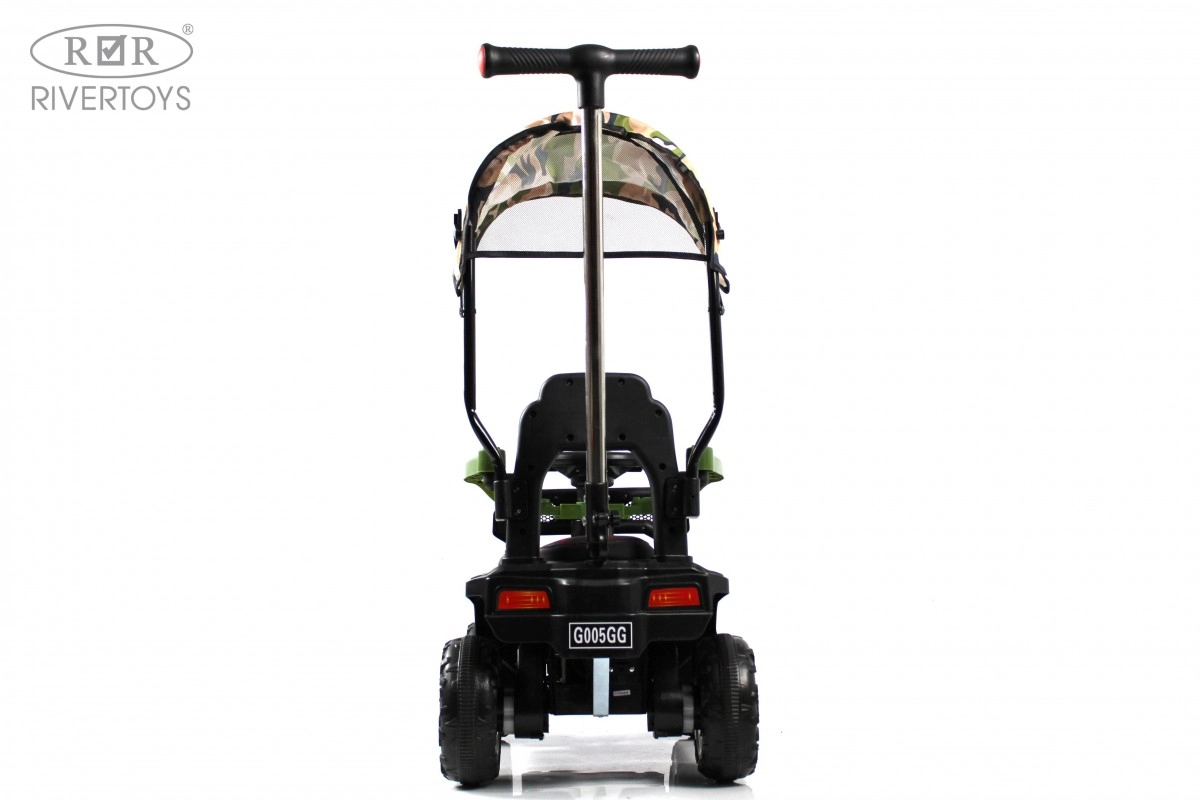 Детский электромобиль RiverToys G005GG зеленый tnm5ropu3a4ayjh10z8pvilazor68ur0