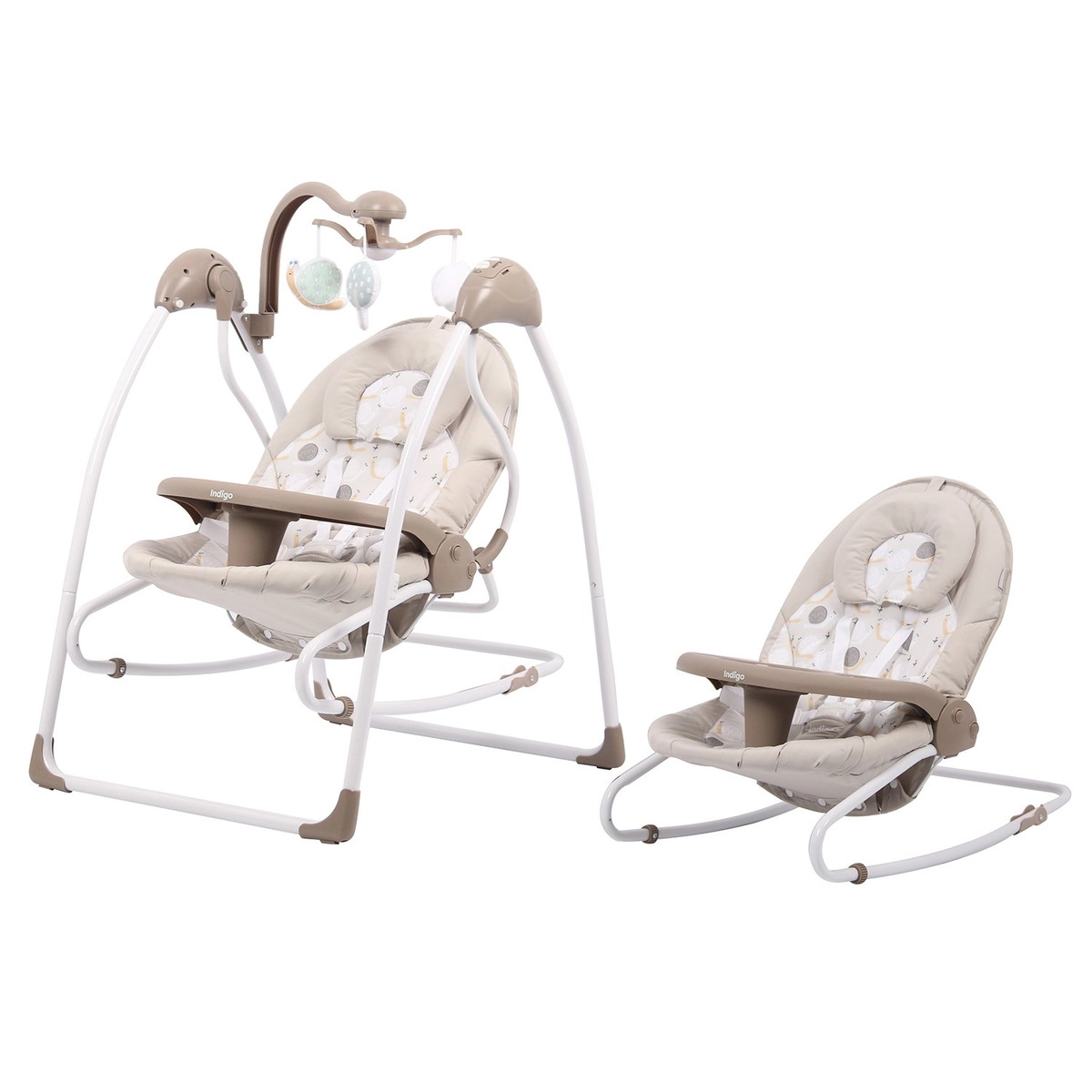 Электрокачели Indigo FRESH (0-15 кг), с адаптером, п/у, 12 мел., 5 скоростей Бежевый x0pepvbz96bnhnafqhg3cfd3eiwpwzpb