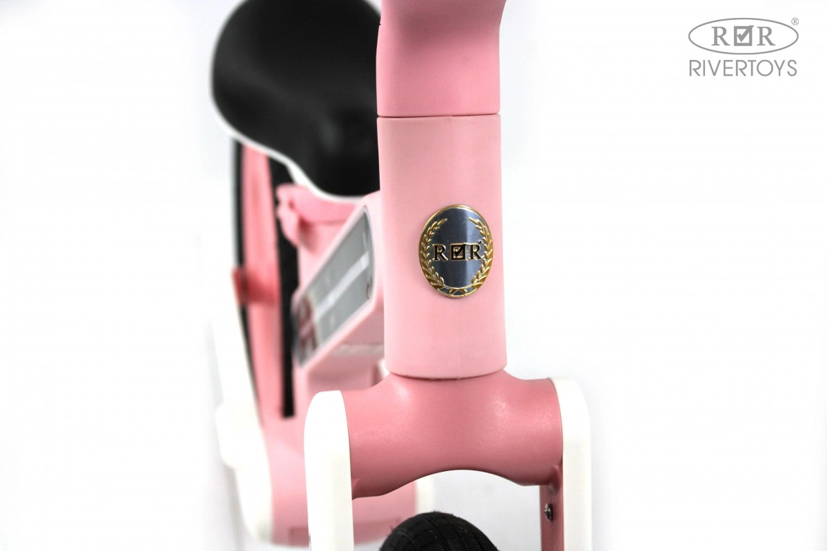 Детский беговел RiverToys HB-003 розовый wzggwee9rbxhqy7qq2er3vgdkbo7io88