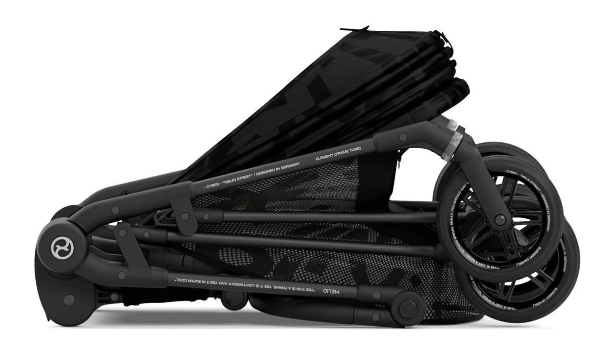 Прогулочная коляска Cybex Melio Street Real Black с дождевиком d4wti29uld1rnxwr4kl71orx802p7j03