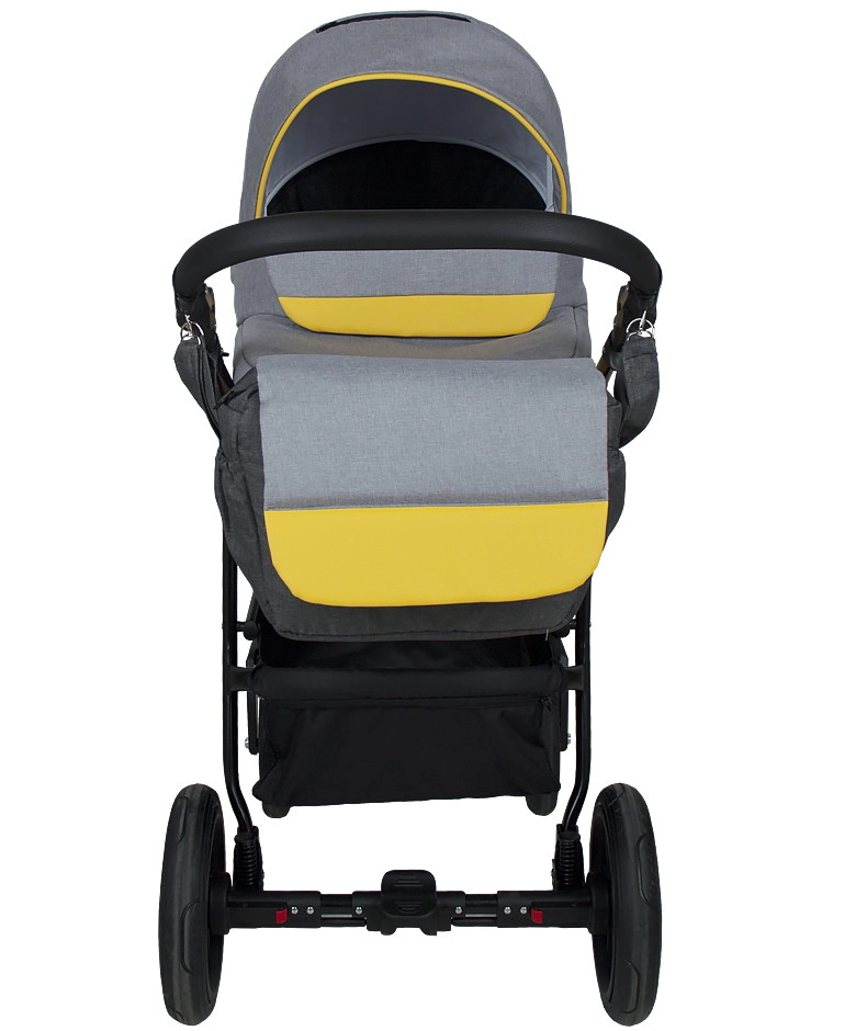 Коляска 2в1 Alis ALVARO т.серый+св.серый+желтая кожа qks20yvw6ku5llevm7j3f3p65u8rf289